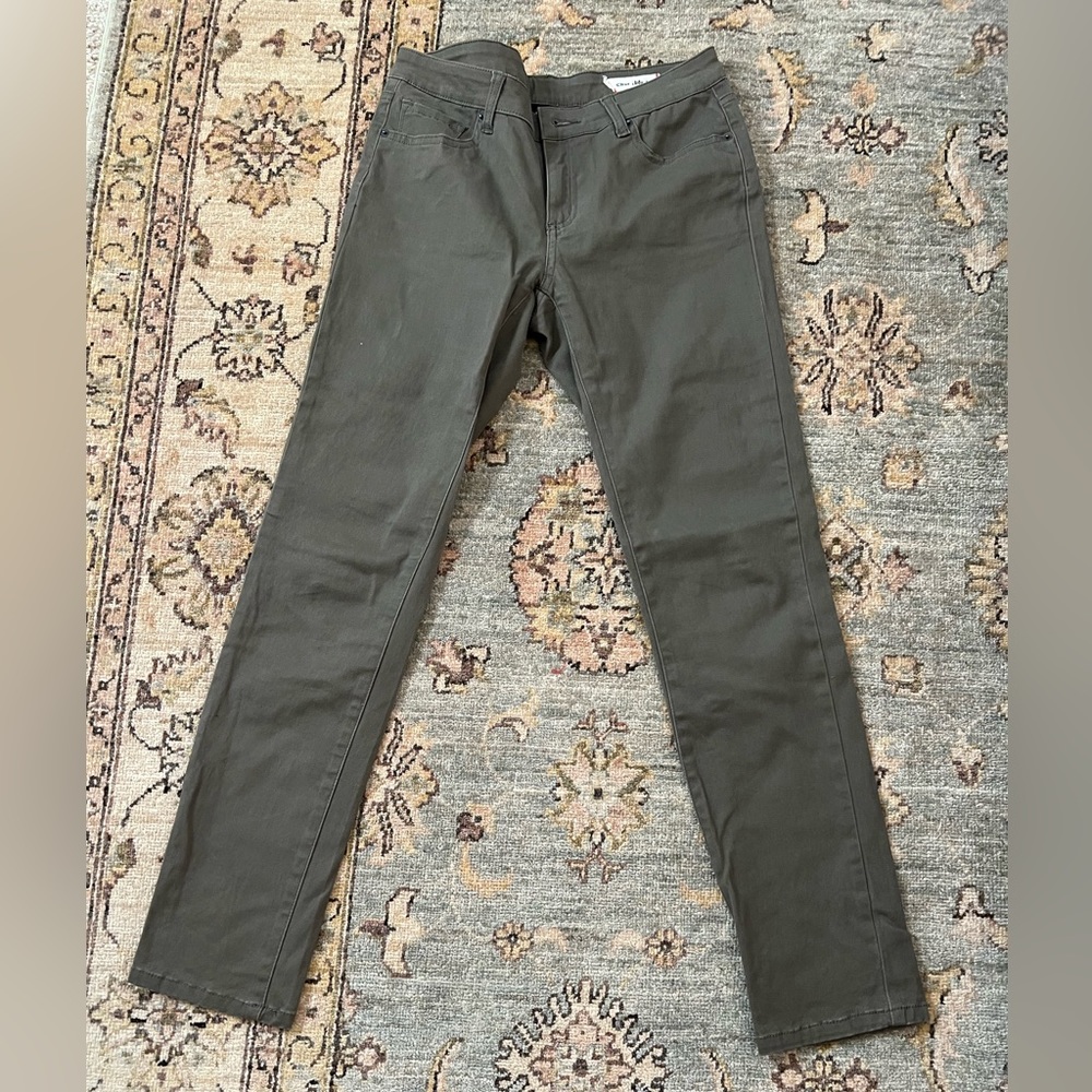 Grey stretch skinny jeans junior size 7